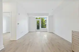 Empty room illustrating house clearance
